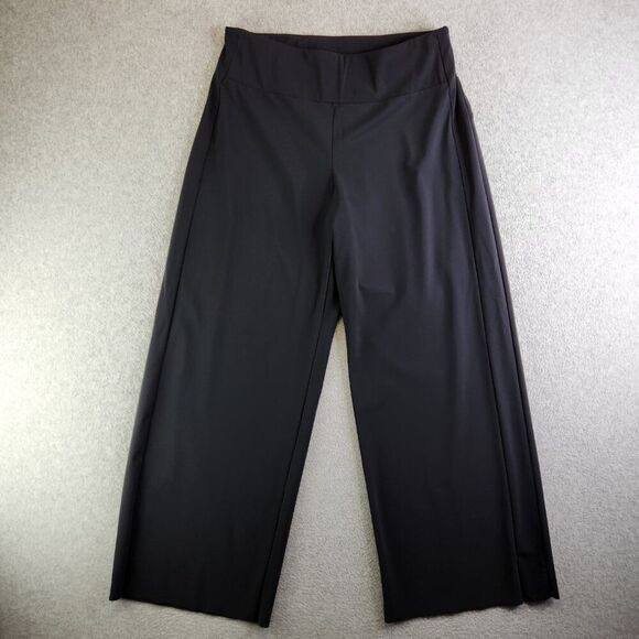 Athleta Pants Womens XL Black Meridian Wide Leg Luna Fabric Work Travel Commute - Picture 14 of 14